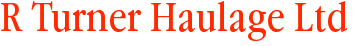 R Turner Haulage Ltd